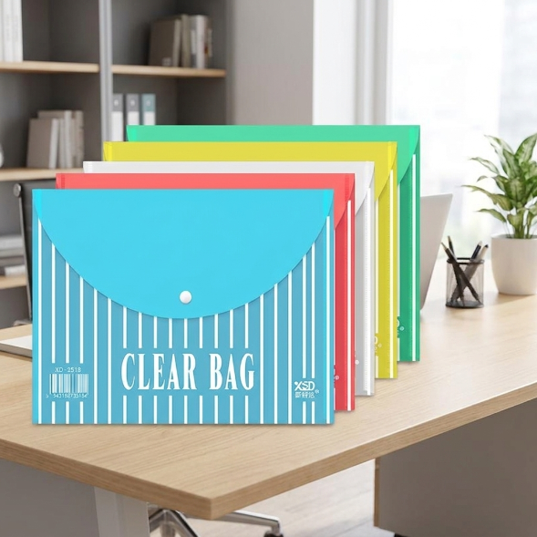 A4 Label Snap File Folder