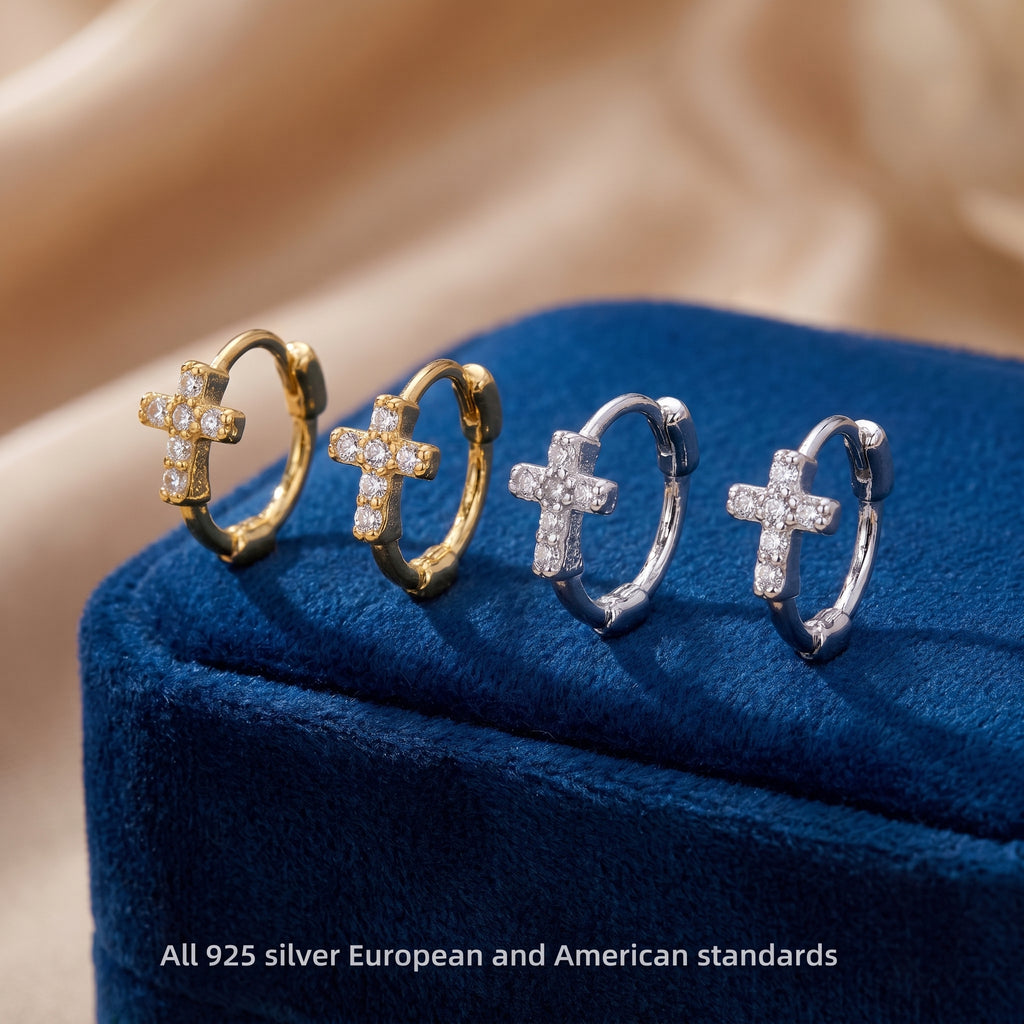 925 Sterling Silver Micro-Pave Crysta